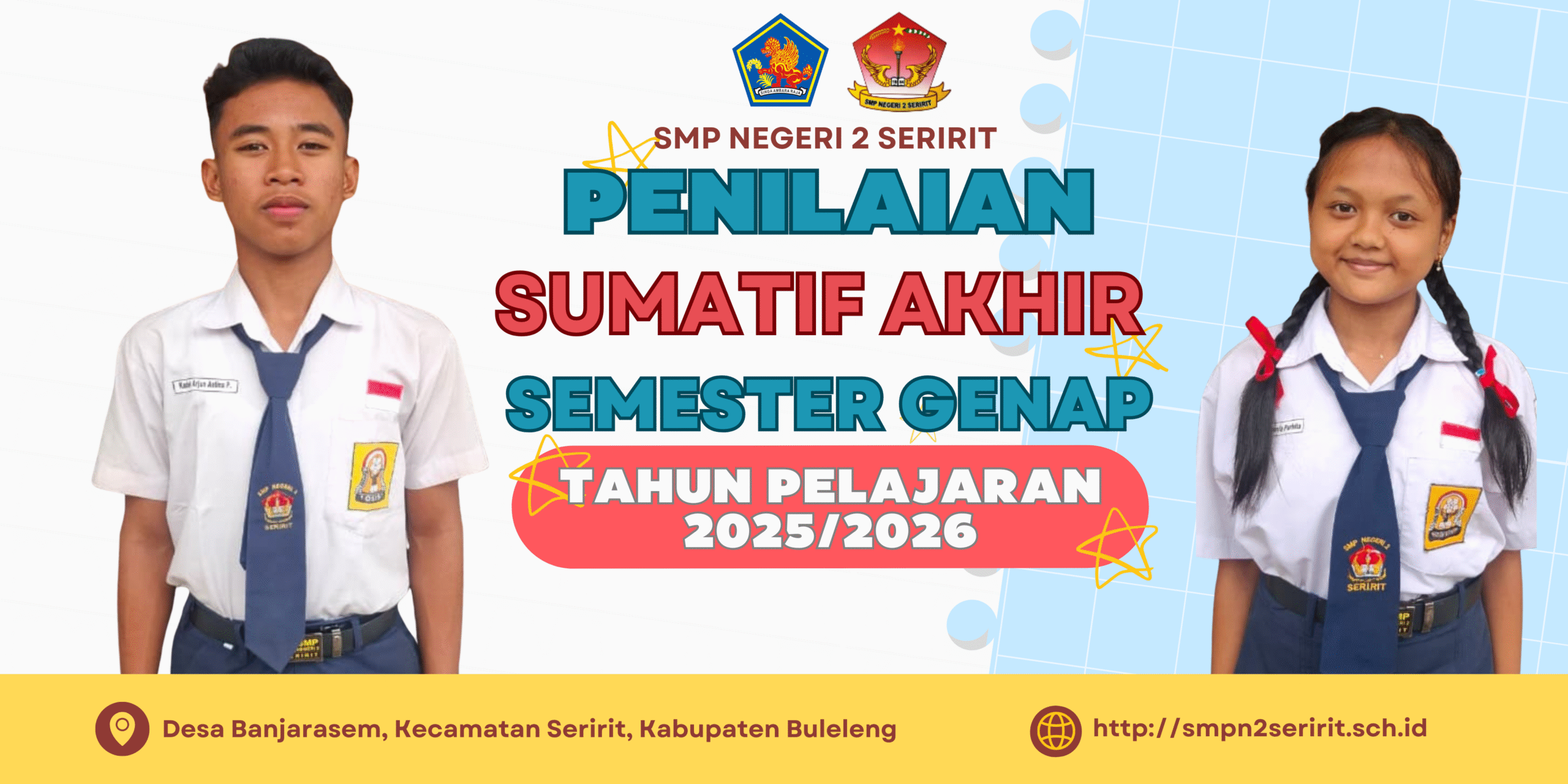 PENILAIAN SUMATIF AKHIR SEMESTER GENAP SMP NEGERI 2 SERIRIT 2025/2026