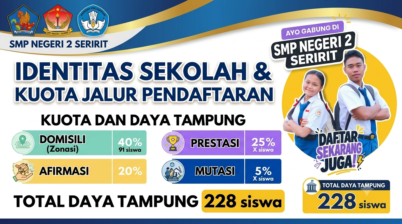 SPMB SMP Negeri 2 Seririt 2026/2027: Kuota, Syarat, & Jadwal Lengkap